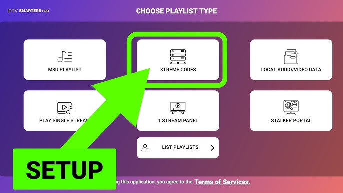 IPTV Smarters pro Xtreme Codes